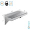 Amgood 6 in. x 16 in. Stainless Steel Wall Shelf AMG WS-0616 - alternate 7